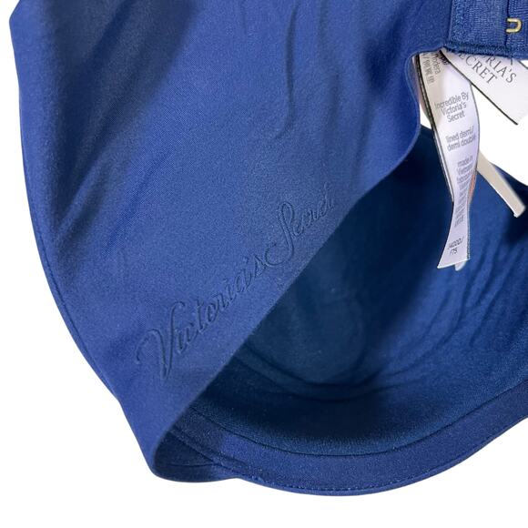 Incredible Victoria’s Secret Smooth Push Up Full Coverage Bra Womens 34DDD Blue - Picture 4 of 5